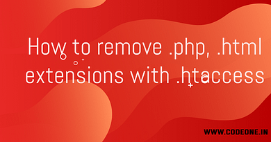 How to remove .php, .html, extensions with .htaccess